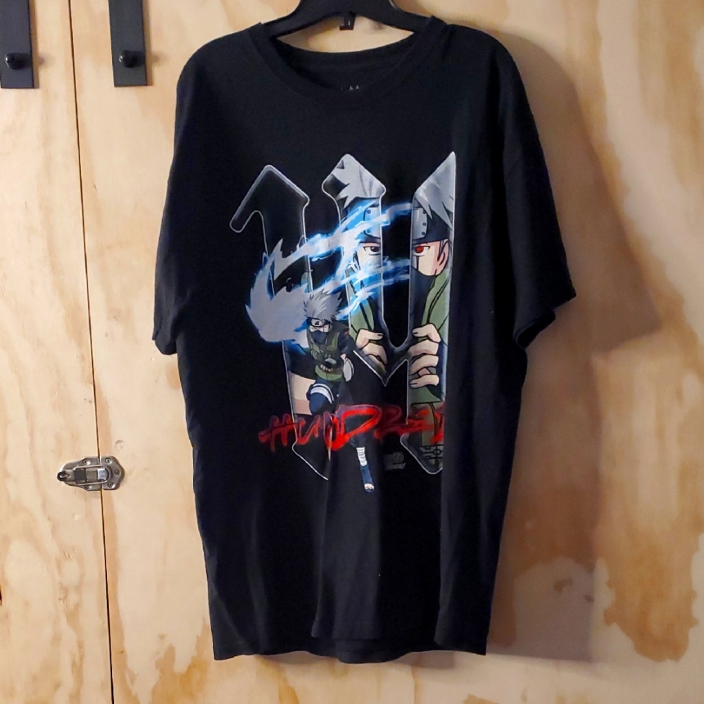 Trippie Redd X Naruto Black Graphic T-Shirt